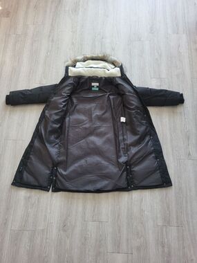 ROXY Ellie Longline Winter Jacket — Black